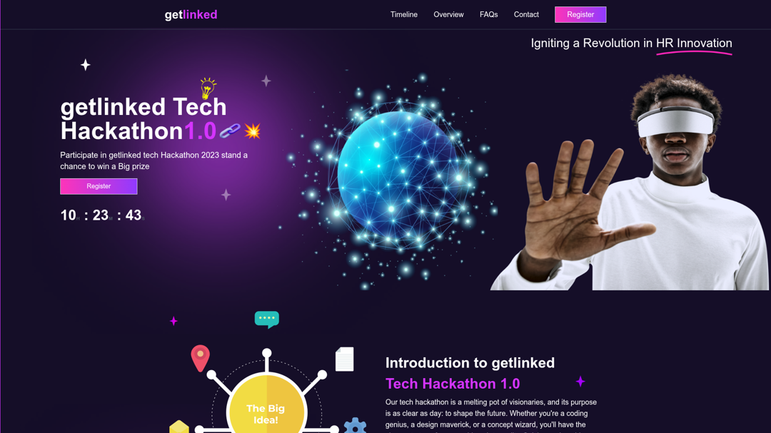GetLinked Hackathon preview