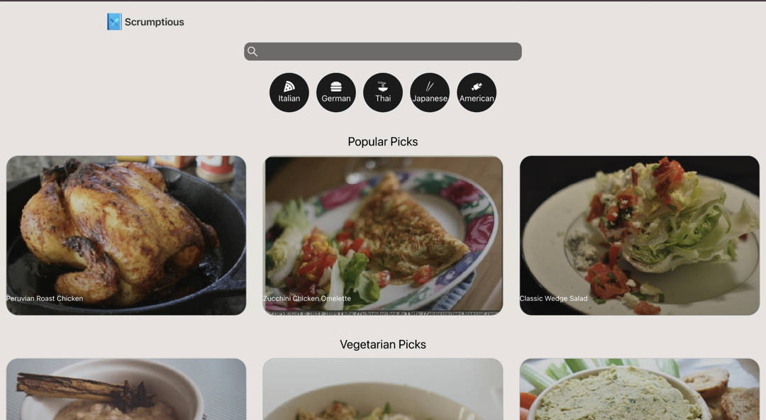 Scrumptious Recipes preview